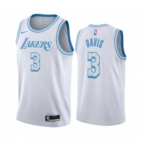 Maillot Basket Los Angeles Lakers Anthony Davis 3 2020-21 City Edition Swingman - Homme
